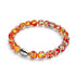 In Love | .925 Sterling Silver | Firework Glass Bracelet